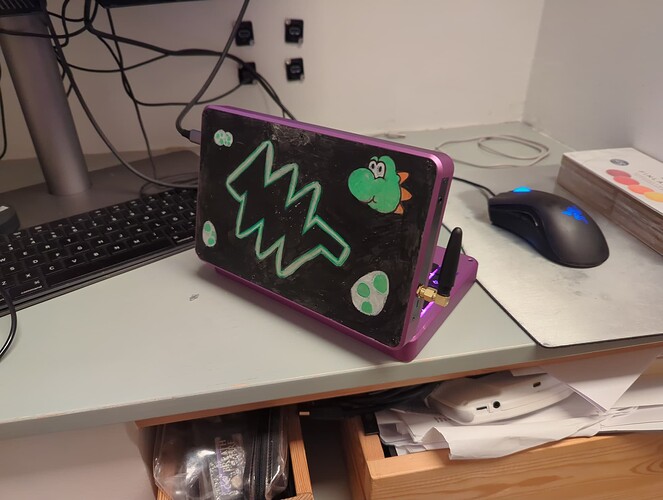 New rad look!