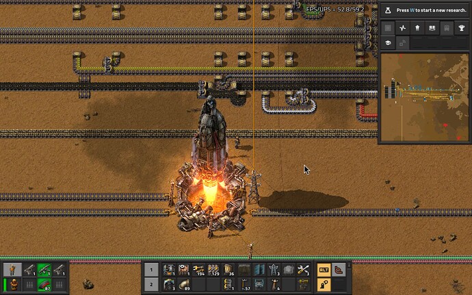 Rocket launch